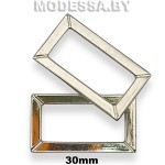 8020-23 WX Рамка металлическая 30мм Ц:Никель 