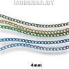 0048 CCH / 1904 Цепочка металл 4мм 