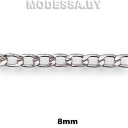 1120 T NK Цепочка металлическая 8мм Ц:Никель