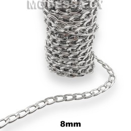 1120 T NK Цепочка металлическая 8мм Ц:Никель