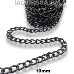 3,0 NK Цепочка металлическая 10мм Ц:Чёрный