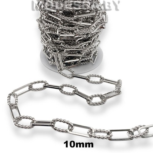 7.8 LF Цепочка металлическая 10мм Ц:Никель