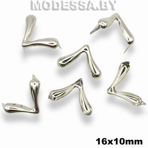 0093 CTM Заклёпка 16х10мм Ц:Никель 