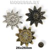 1771 Заклёпка металлическая 26х26мм