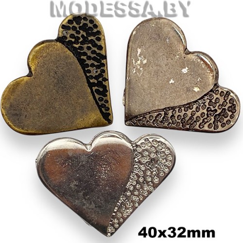 2403 Украшение металлическое 40х32мм