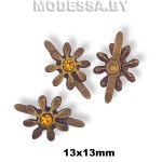 3462 Заклёпка металлическая 13х13мм Ц:Антик