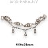 0373 CKB Украшение 150х35мм Ц:Никель