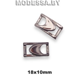 2837 Пряжка металлическая 18х10мм 