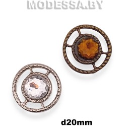 3152 Украшение металлическое d20мм