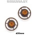 3152 Украшение металлическое d20мм Ц:Антик