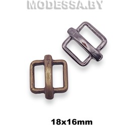 91 Пряжка металлическая 18х16мм 