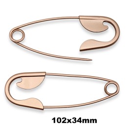 1810 HPC Булавка 102х34мм Ц:Матовое золото