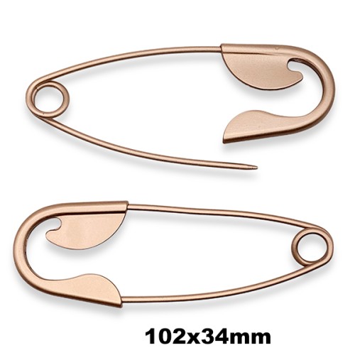 1810 HPC Булавка 102х34мм Ц:Матовое золото