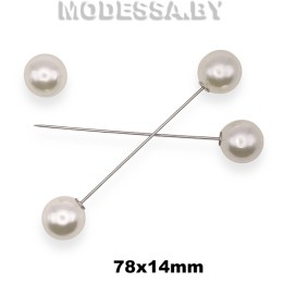 1812HPC Брошь 78х14мм Ц:Никель