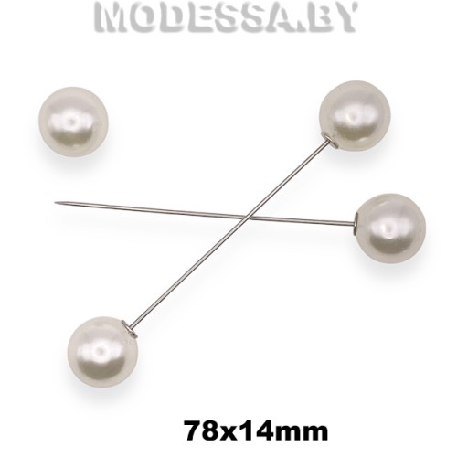 1812HPC Брошь 78х14мм Ц:Никель