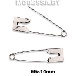 2291 # Брошь 55х14мм Ц:Никель