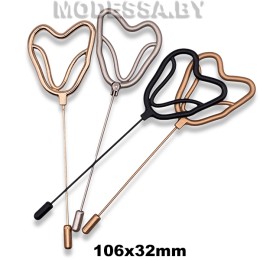 4735 H Брошь 106х32мм 