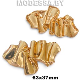5288 R Брошь 63х37мм Ц:Золото