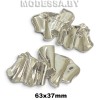 5288 R Брошь 63х37мм Ц:Никель