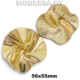7048 HPR Брошь 56х55мм Ц:Золото