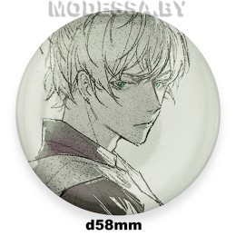 Значок-брошь для рюкзаков d58мм Ц:4 