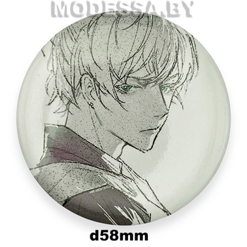 Значок-брошь для рюкзаков d58мм Ц:4 