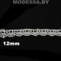 304 W Кружево синтетическое 12мм Ц:Молочный 