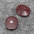 0025040 Пуговица пластм. 23х19мм Ц:16