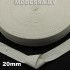 41247.12 Лента киперная 20мм Ц:078 Молочный N
