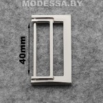 4891 R Пряжка металлическая 40мм Ц:Никель