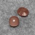 0025020 Пуговица пластм. 17х14мм Ц:48