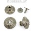 D3035 Заклёпка-пуговица d17мм Ц:Никель