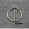 4062 Пряжка металлическая 30мм Ц:Никель