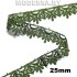 1096 КМС Кружево синтетич. 25мм Ц:2116 Зелёный