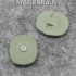 0025040 Пуговица пластм. 23х19мм Ц:77