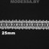 41740.4 Кружево синтетическое 25мм Ц:Белый 