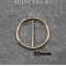 4062 Пряжка металлическая 30мм Ц:Золото