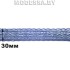 А8717 Кружево хлопковое 30мм Ц:Синий 