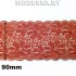 1001 (248/8579) Кружево 80мм Ц:27 Терракотовый 