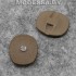 0025040 Пуговица пластм. 23х19мм Ц:20