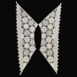 41708.29 воротнички текстильные вязаные Ц:Молочный 680х170мм