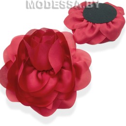 40183.2 украшение для одежды (текстильное) Ц:3 Красный d140мм