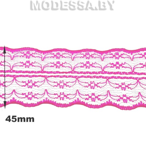  133-2 кружево синтетическое 100% полиамид Ц:3 45мм