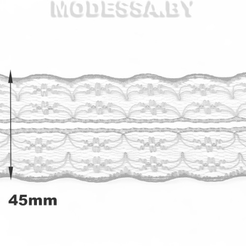  133-2 кружево синтетическое 100% полиамид Ц:7 45мм