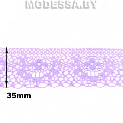  187 кружево синтетическое 100% полиамид Ц:5 35мм